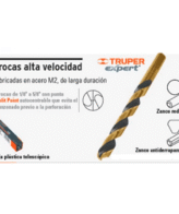 Brocas HSS alta velocidad Truper