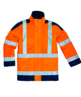 Chaqueta alta visibilidad naranjadeltaplus