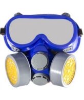 Kit respirador azul doble