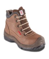 Bota Seguridad Unika café