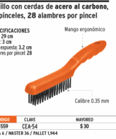 Cepillo Alambre Truper 11559