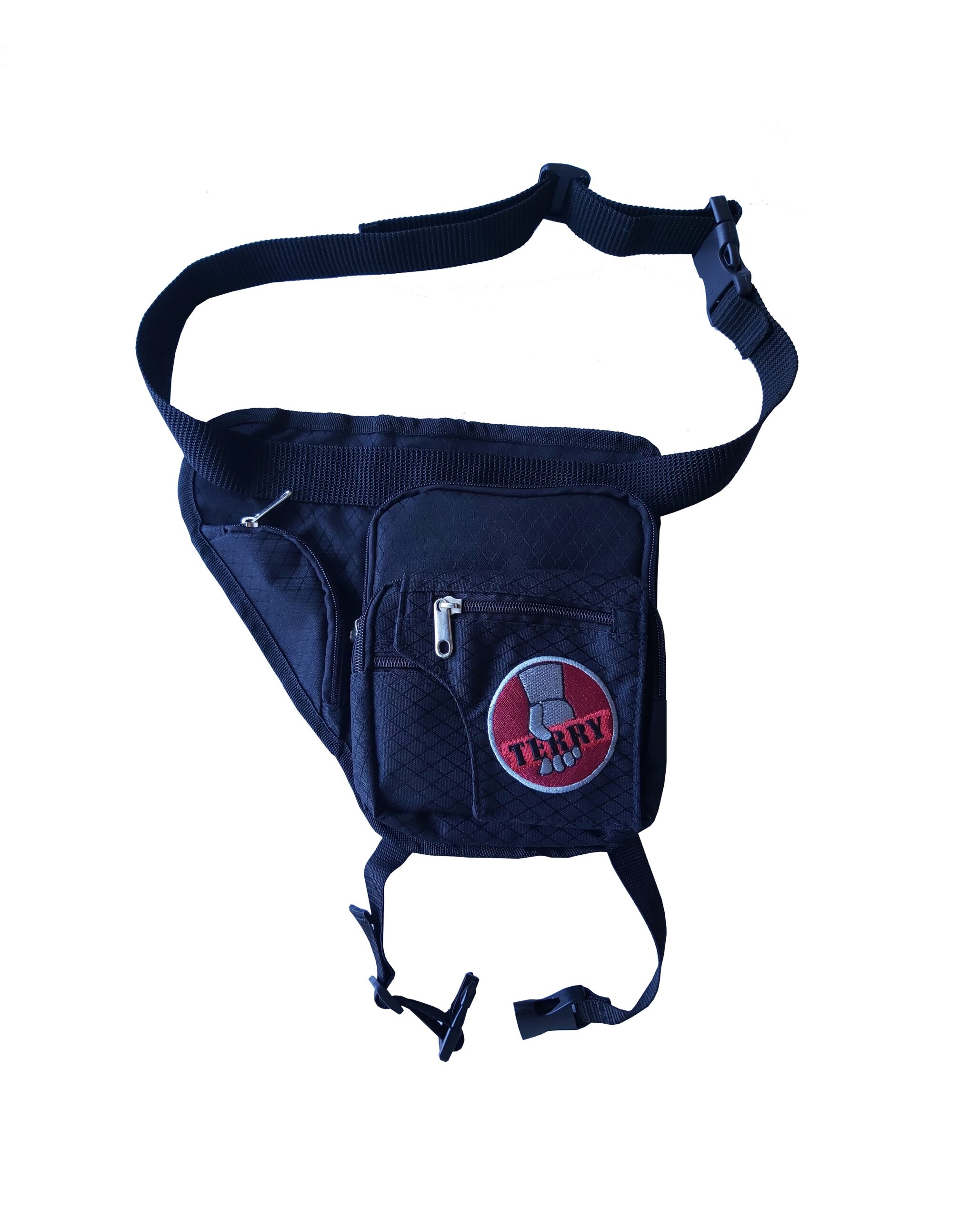 Bolso Lona Canguro 6 Bolsillos