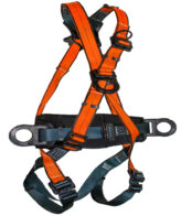 Arnés Dieléctrico en X 4 Argollas Con Faja Lumbar PAX-DLF-P2