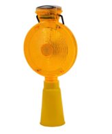 Flascher 2 Led Panel Solar Amarillo