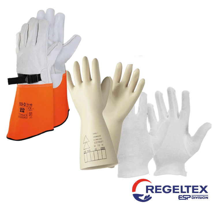 Kit Guante Dielectico Clase 2 Regeltex - Guantes Terry