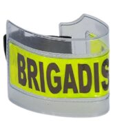 Brazalete Brigadista Verde Plastico