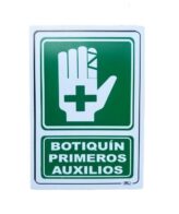Señal Botiquin Primeros Auxilios 30x20