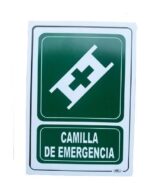 Señal Camilla De Emergencia 30x20