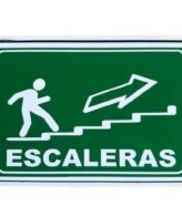 Señal Escalera Subiendo Derecha 30x20