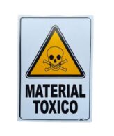 Señal Material Toxico 30x20
