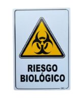Señal Riesgo Biologico 30x20