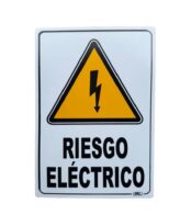 Señal Riesgo Electrico 30x20