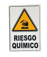 Señal Riesgo Quimico 30x20