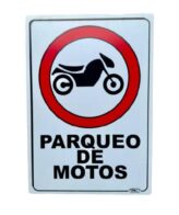 Señal Parqueo De Motos 30x20