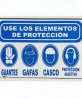 Señal Use Elementos de Proteccion Corporal