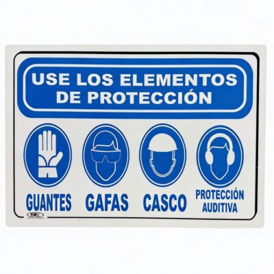 Señal Use Elementos de Proteccion Corporal